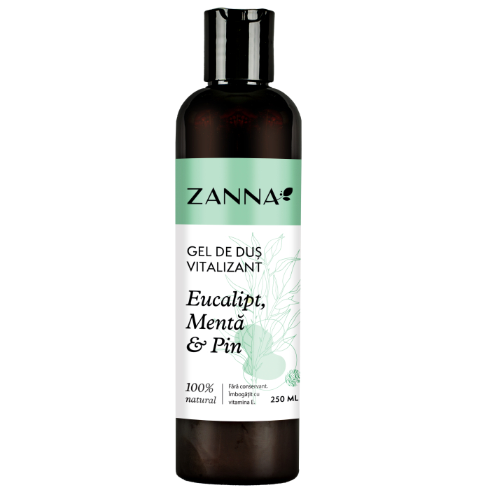 Gel de dus Vitalizant cu Eucalipt si Pin, 250ml, Zanna [2]