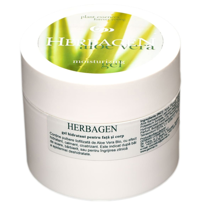 Gel Hidratant cu Aloe Vera, 150ml, Herbagen [2]