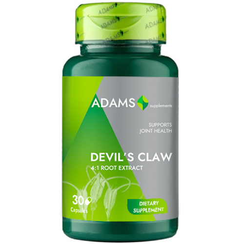 Gheara Diavolului 250mg, 30cps, Adams Supplements [2]