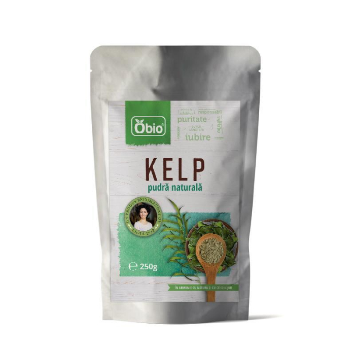 Kelp Pulbere Raw, 250gr, Obio [2]
