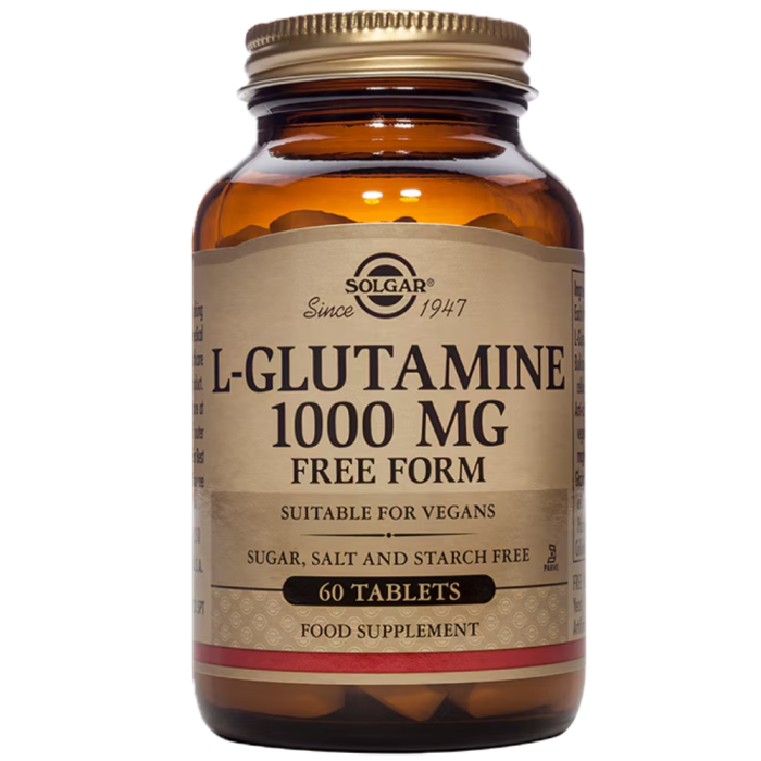 L-Glutamine 1000mg Free Form 60tb Solgar [2]