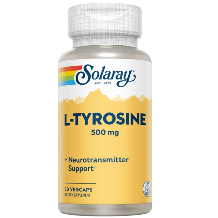 L-tyrosine 500mg, 50cps, Solaray [2]