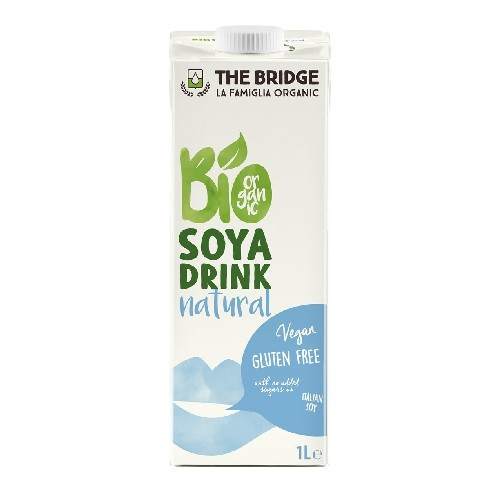 Lapte Bio de Soia Natural 1l The Bridge [3]