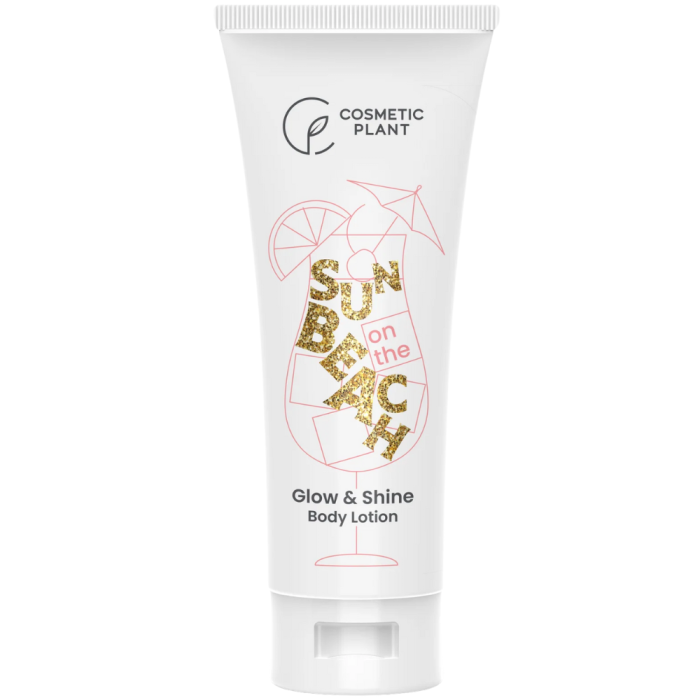Lotiune de Corp cu Sclipici Sun on the Beach Glow&Shine 200ml Cosmetic Plant [2]