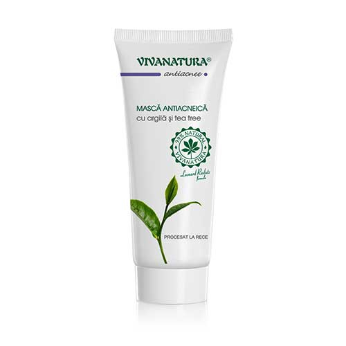 Masca Antiacneica cu Argila si Tea Tree 75ml Vivanatura [2]