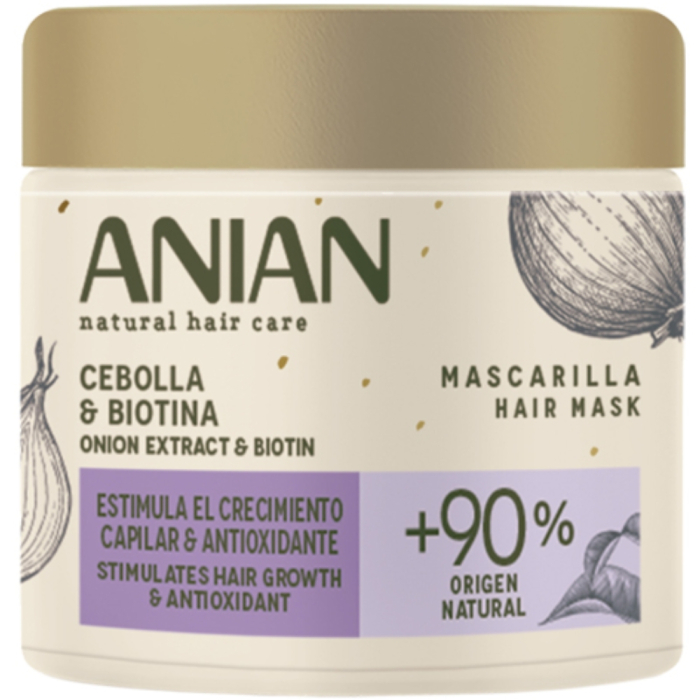 Masca de par cu extract de Onion & Biotin, 350ml, Anian [2]