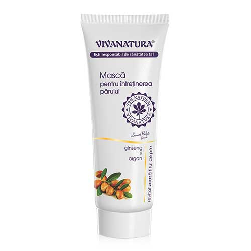 Masca Par cu Ginseng si Argan 250ml Viva Natura [2]
