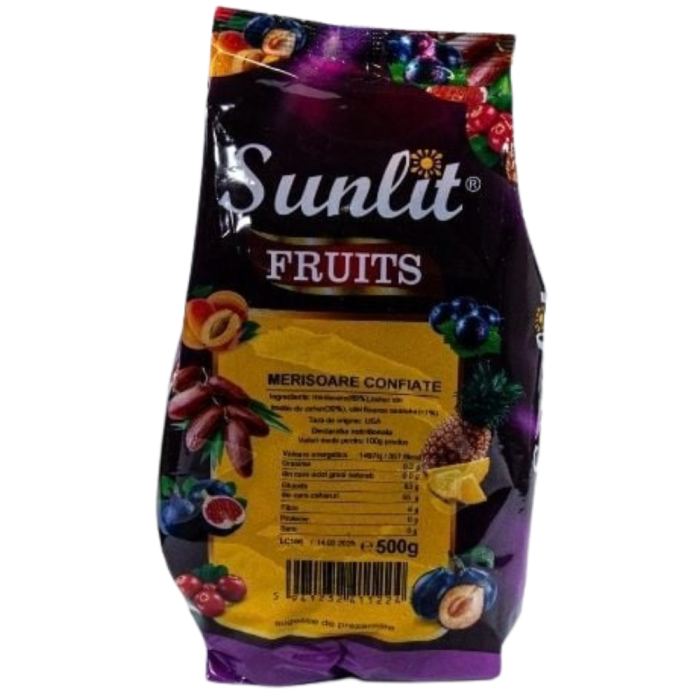Merisor Confiat Ecologic 500gr Dried Fruit [2]