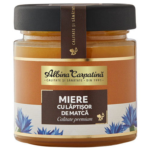 Miere cu Laptisor de Matca 270gr Apicola Pastoral [2]