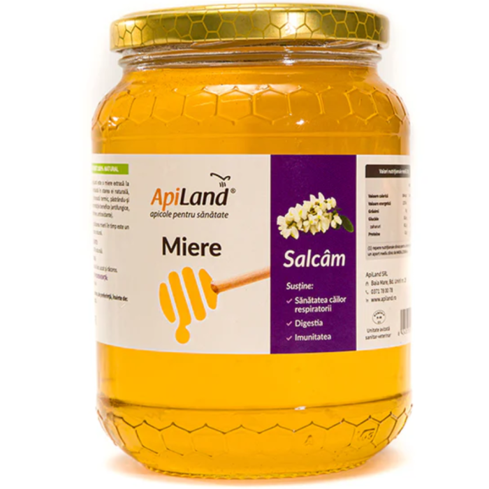 Miere De Salcam Cruda 1kg Apiland [2]