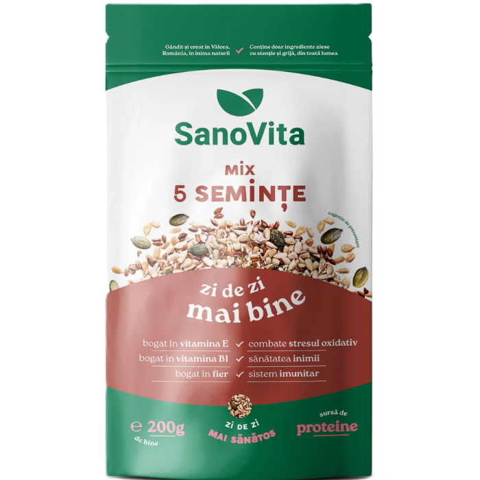 Mix 5 Seminte Zipper 200g Sanovita [2]