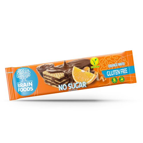 Napolitane cu Crema Portocale, fara gluten, 40 g [3]