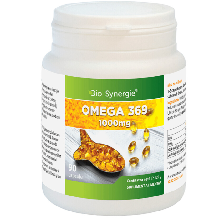 Omega 3-6-9 90cps Bio Synergie [2]