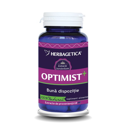 Optimist+ (antidepresiv) 60cps Herbagetica [2]