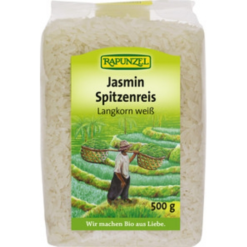Orez Jasmin Alb Cu Bob Lung 500gr Rapunzel [2]