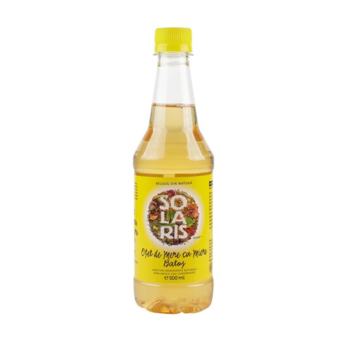 Otet de Mere cu Miere Batos, 500 ml, Solaris [2]