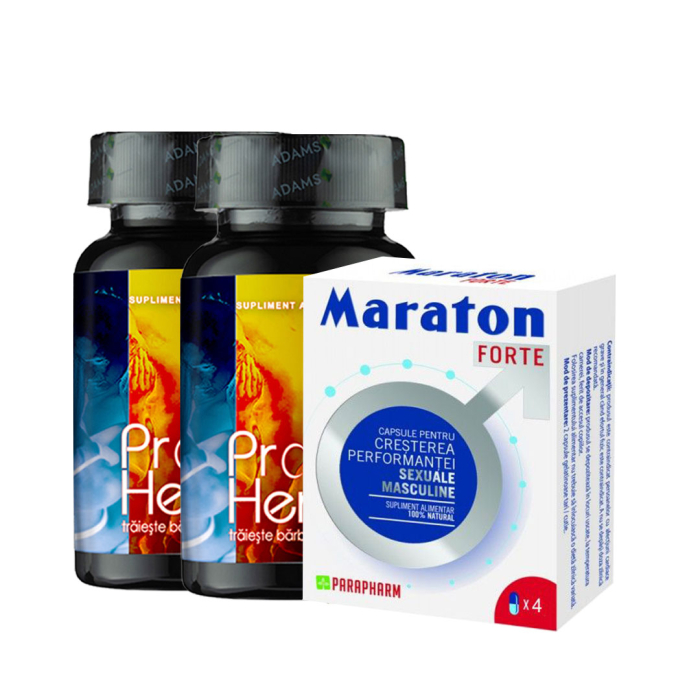 Pachet 2 X ProHerb + Maraton 4cps. [2]