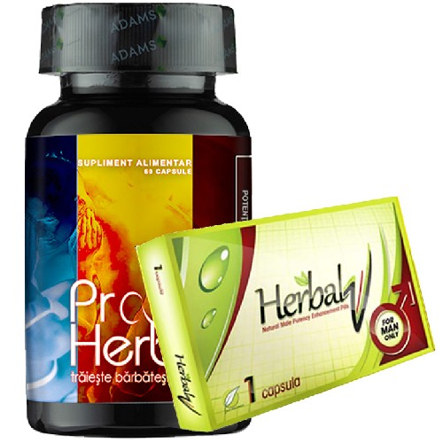 Pachet ProHerb + HerbalV 1cps. [2]