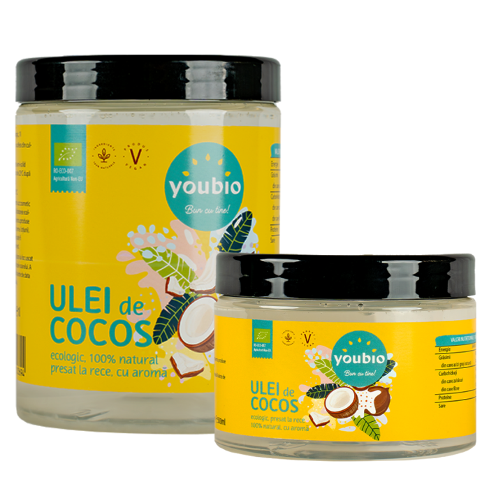 Pachet Ulei de Cocos organic Youbio [2]