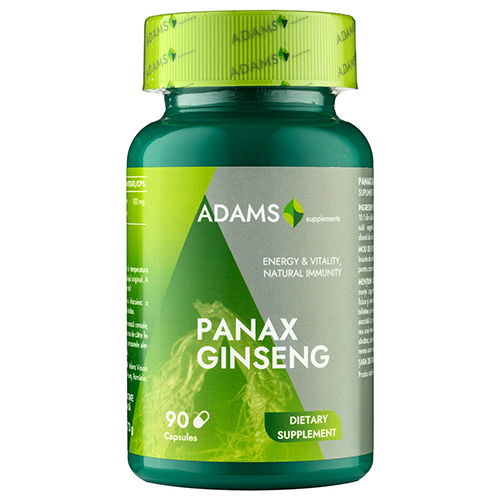 Panax Ginseng 1000mg, 90cps, Adams Supplements [2]