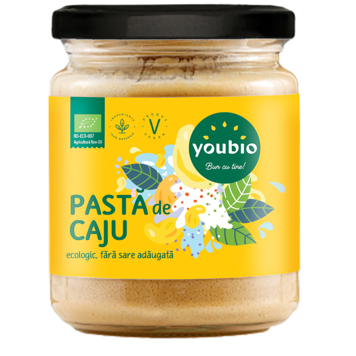 Pasta de caju, ecologic, 250g, Youbio [2]