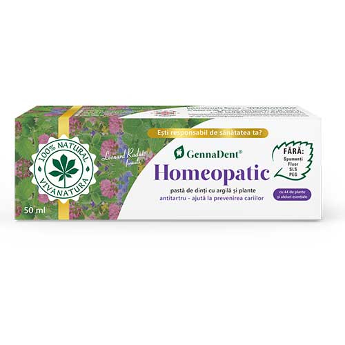 Pasta De Dinti Homeopatic 50ml Viva Natura [2]