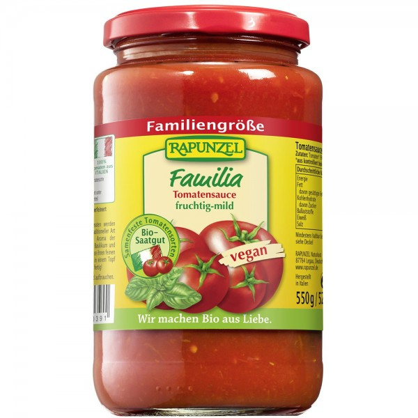 Pasta de Tomate Familia Eco 550G Rapunzel [2]