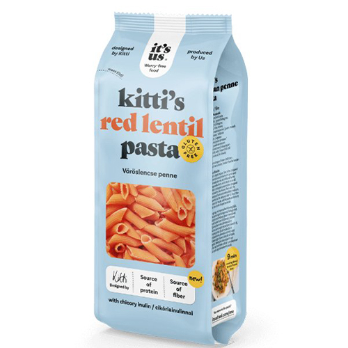 Penne din Linte Rosie fara Gluten 200gr It`s Us [2]