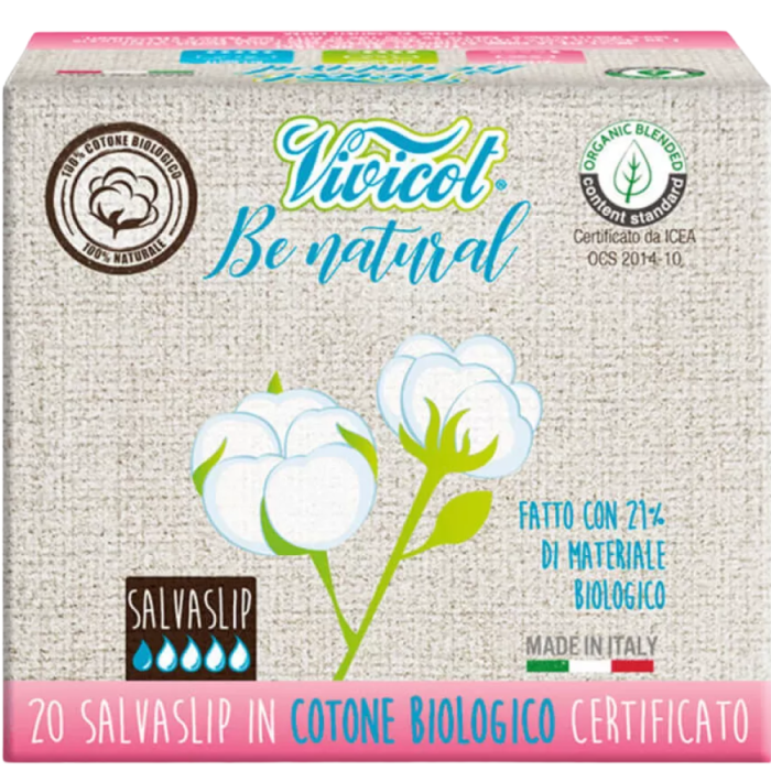 Protej Slip Ultra Subtire Bumbac 20buc  Vivicot [2]