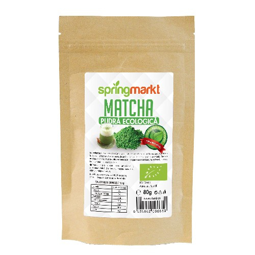 Pudra ecologica de Matcha, 80g, Springmarkt [2]