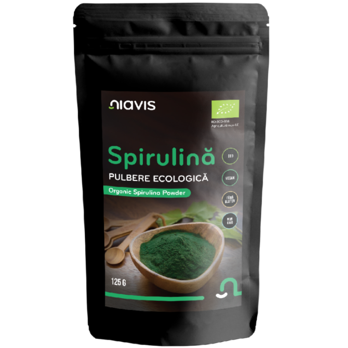 Pulbere Eco Spirulina 125gr Niavis [2]