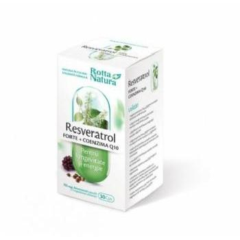 Resveratrol Forte + Coenzima Q10 30cps, Rotta Natura [2]
