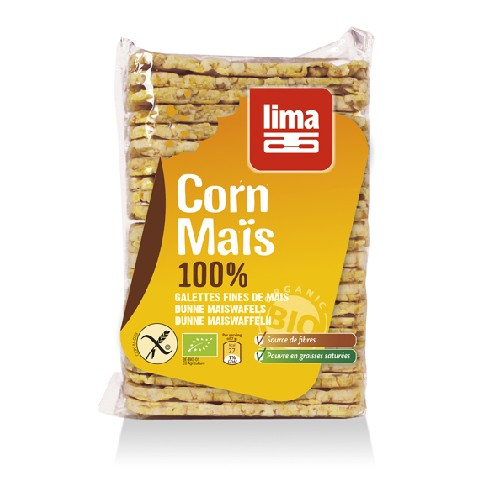 Rondele din Porumb Expandat Bio 140gr Lima [2]