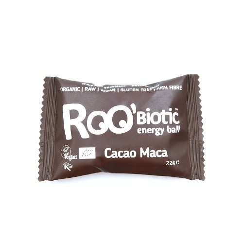 ROObiotic Bila Energizanta cu Probiotice -Cacao si Maca- Bio 22g [2]