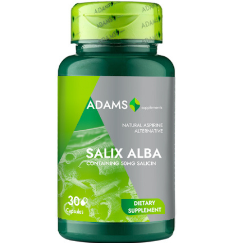 Salix alba 340mg, 30cps, Adams Supplements [2]