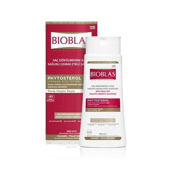 Sampon Anticadere Par Phytosterol Crestere Sanatoasa 360ml Biobl [2]