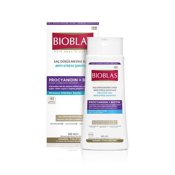 Sampon Anticadere Par Prociadina Anti Stress 360ml Bioblas [2]