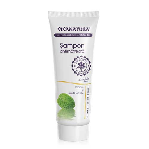 Sampon Antimatreata cu Rozmarin si Tea Tree 250 ml Viva Natura [2]