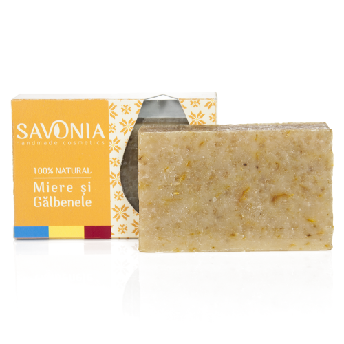Sapun Miere & Galbenele 90gr Savonia [2]