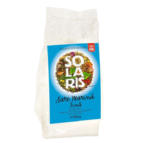 Sare Marina Fina (fara Iod) 500g Solaris [2]
