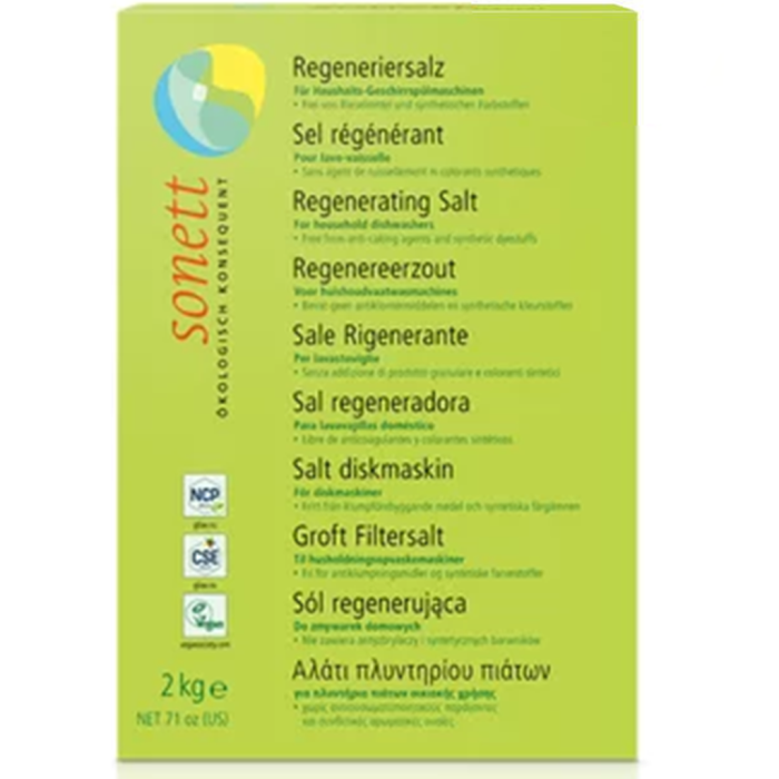Sare Regeneranta Ecologica pentru Masina de Spalat Vase 2kg Sone [2]
