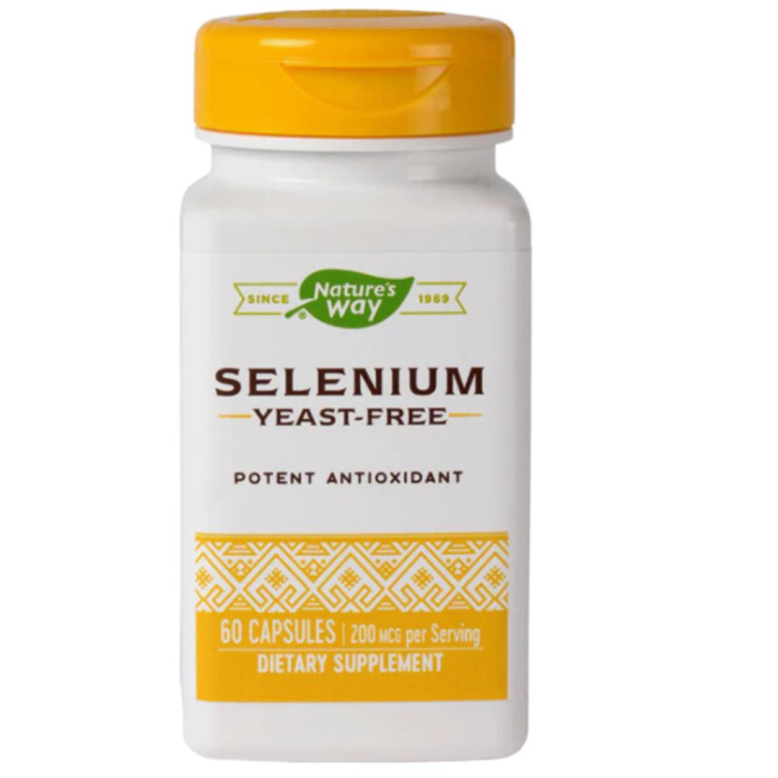Selenium 200mcg, 60cps, Natures Way [2]