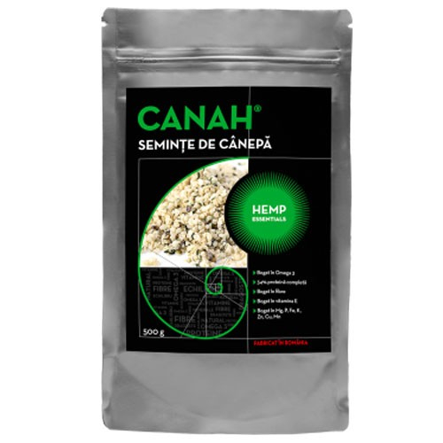 Seminte Decorticate Canepa 500gr Canah [3]