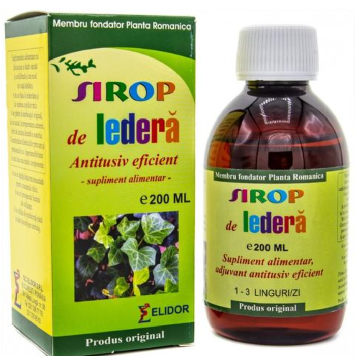 Sirop Iedera 200 ml Pontica Elidor [2]