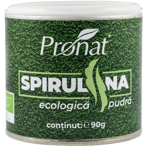 Spirulina Pulbere, 90g, Pronat [2]