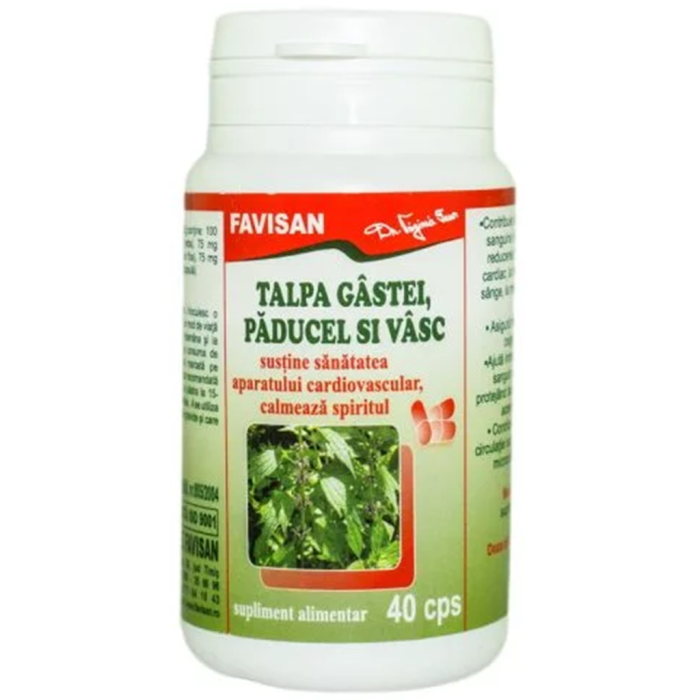 Talpa Gastei cu Vasc si Paducel 40cps Favisan [3]
