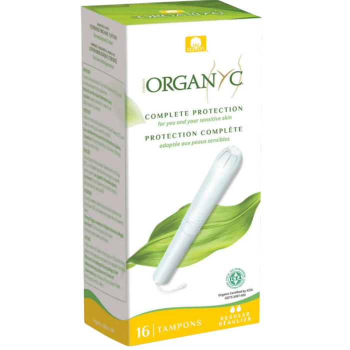 Tampoane Din Bumbac Organic Cu Aplicator 16buc Pronat [2]
