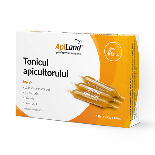 Tonicul Apicultorului, 10 Fiole, Apiland [2]