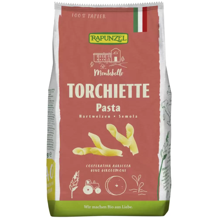 Torchiette Semola Eco 500g Rapunzel [2]