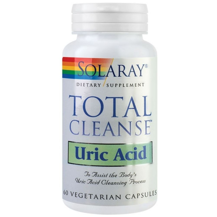 Total Cleanse Uric Acid, 60cps, Solaray [2]